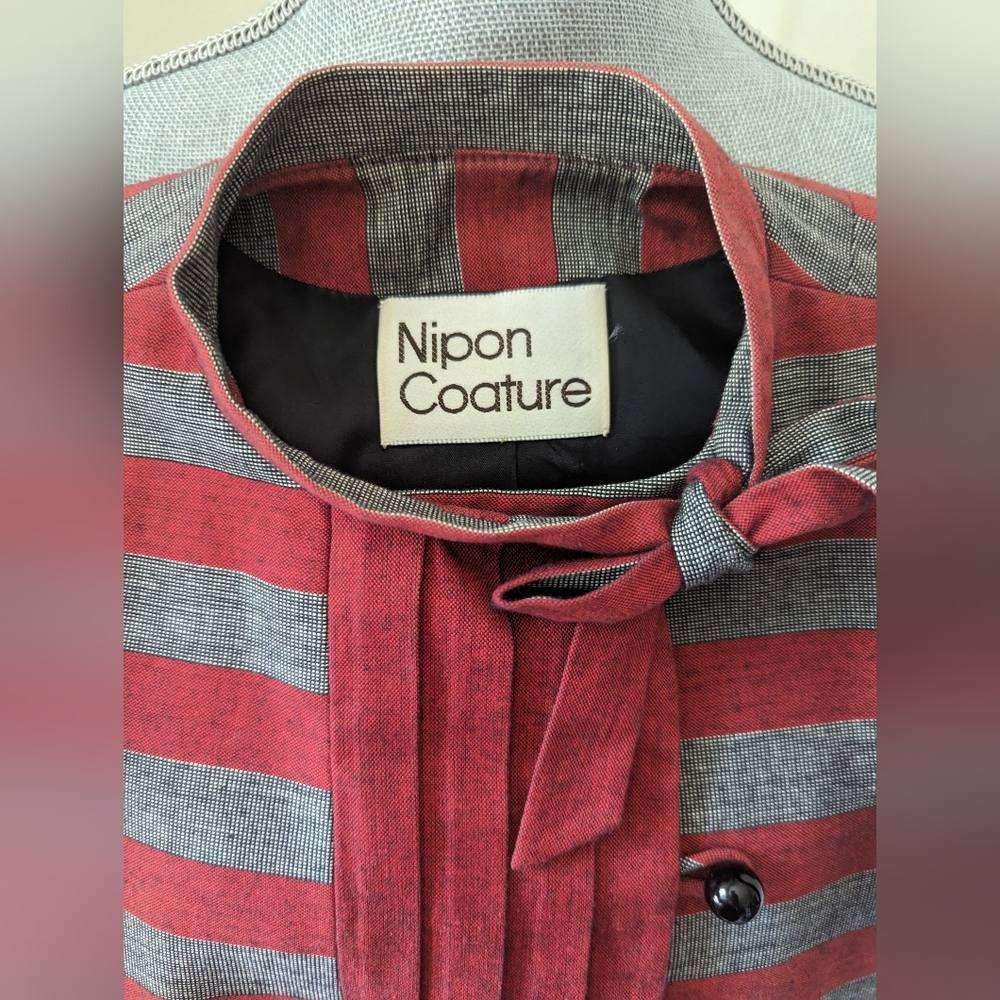 [Nipon Coature] Vintage Albert Nipon Cropped Blaz… - image 5